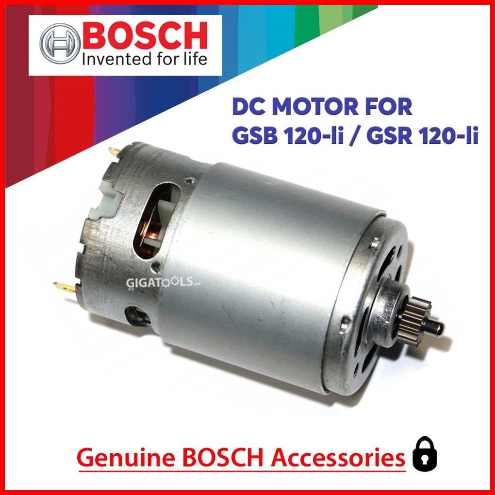 Bosch DC Motor for GSB 120 Li and GSR 120 Li 1607000D7K DC MOTOR ONLY Shopee Philippines