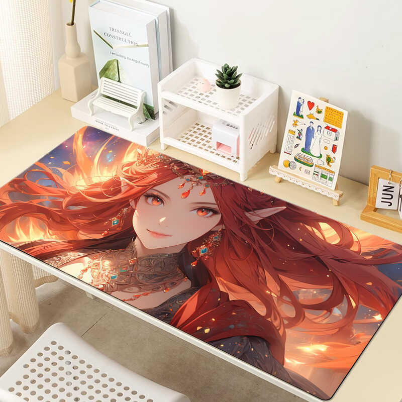 Mouse oversized landscape character keyboard pad, enlarged and ...