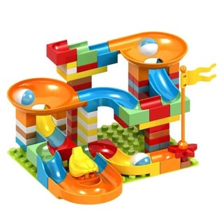 DUPLO 90-200Pcs DIY Animal Marble Race Run Maze Balls Building Blocks ...