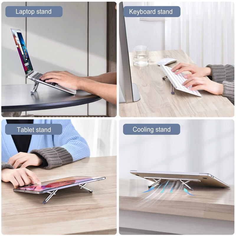 Universal Invisible Notebook Keyboard Holder / Portable Plastic Laptop ...