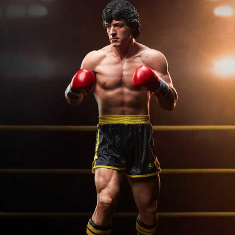 Boxer Rocky Full Resin Figure 1/24 Scale 75Mm Assemble Miniature Garage ...