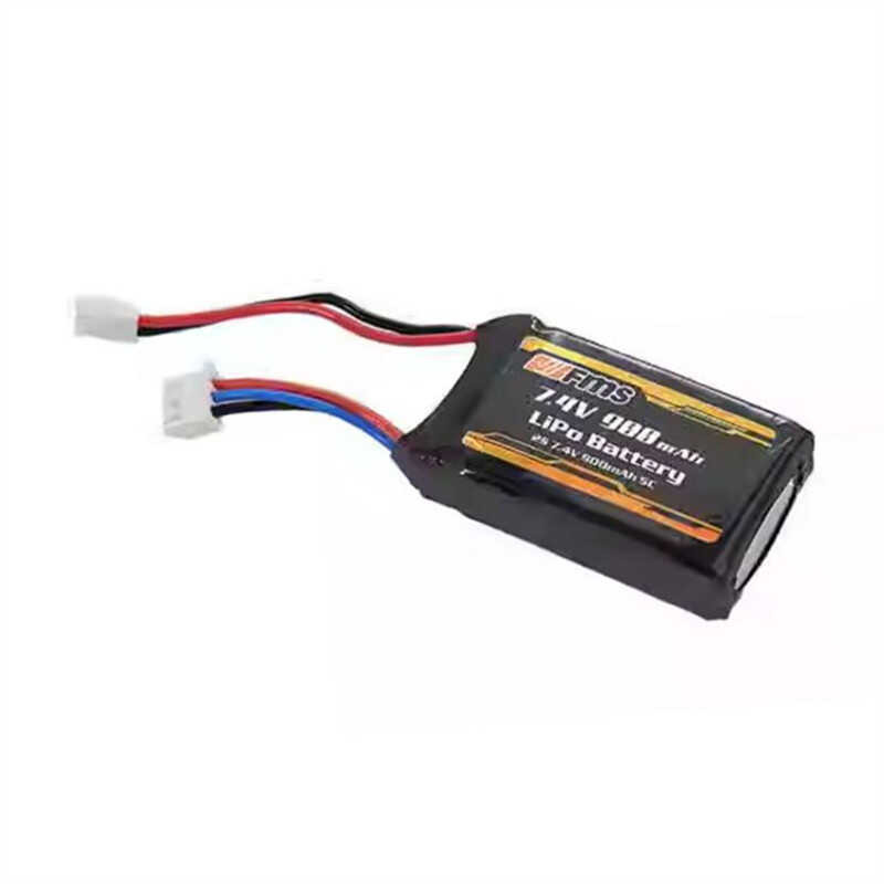 FMS Battery 900Mah 2S 7.4V Battery For 1/18 RC Car 1:18 Fcx18 Lc80 ...