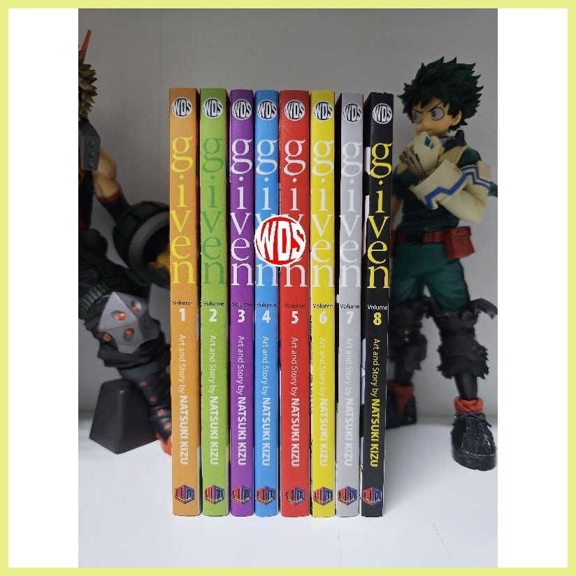 ∬ ☏ ♠ Manga : Given volume 1-8 (English Version) | Shopee Philippines