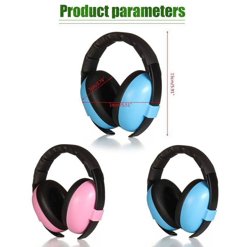 ☑ Adjustable Baby Earmuffs Noise Safety Reduction 3 Months-5 Years Old ...