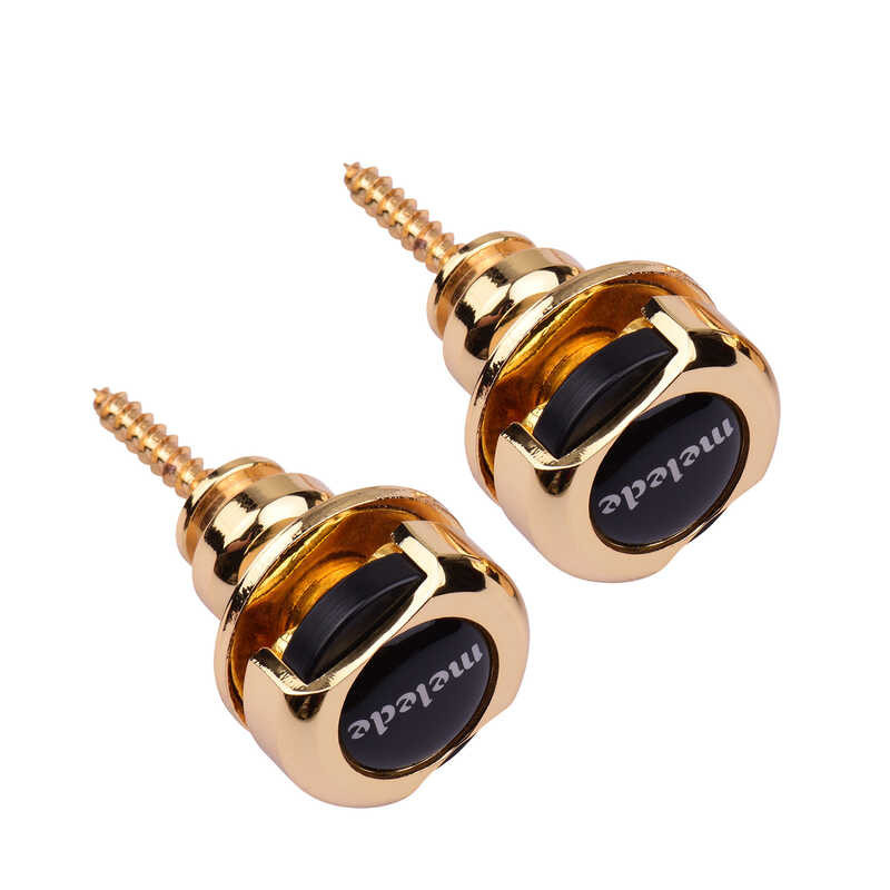 Guitar Strap 2Pcs Locks Metal Security Quick Release Strap Buttons ...