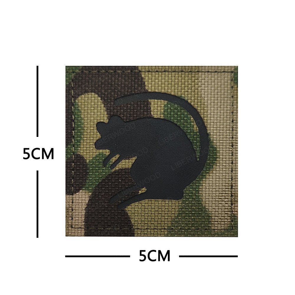 NIC Animal Chest Label Rat Kangaroo Reflective Patch Nightlight IR ...