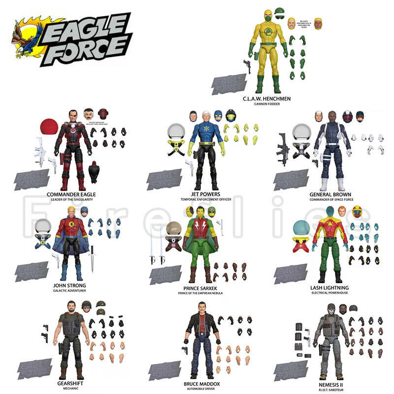 4Inches Eagle Force Action Figure Wave 7 BBTS Exclusive Figures Anime ...
