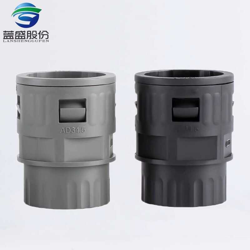 G British corrugated pipe connector PF plastic hose straight through ...