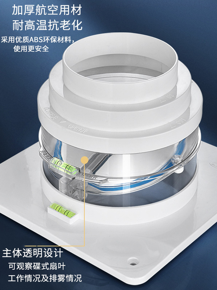 Special fan of ventilation for submarine toilet check valves, bathroom ...