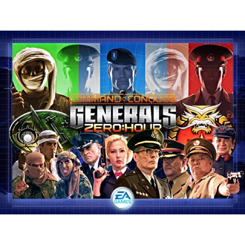 Command and Conquer Generals Zero Hour PC GAME DVD INSTALLER/USB ...