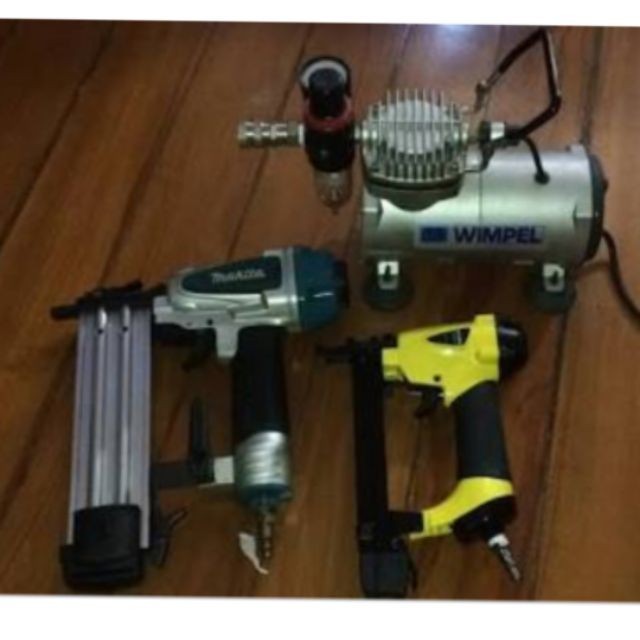 ♟ COD ️️️NEW Air staple GUN Tacker by air compressor, GUN tacker Only ...