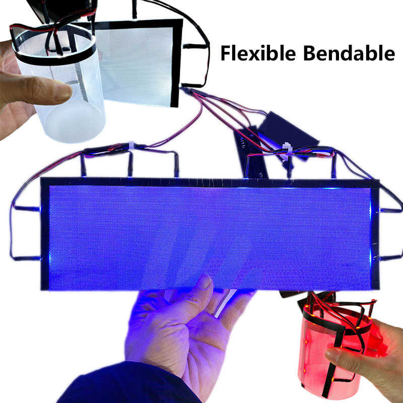 Rectangular Flexible Large Led Eyes Kits Para Sa DIY Cosplay Shine Eye ...