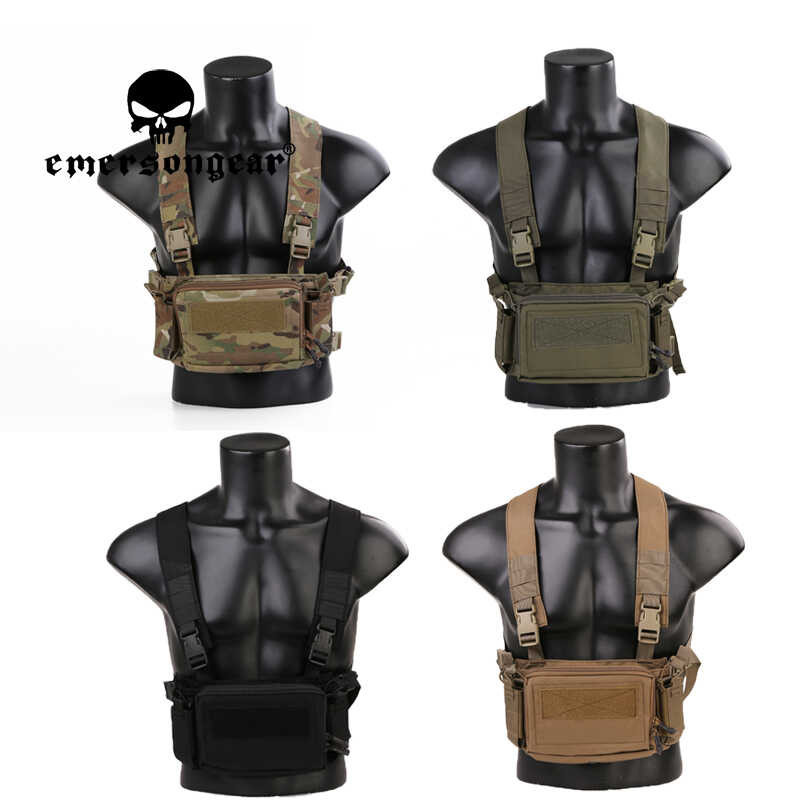 Micro Chest Emersongear Rig Mini Spiritus Army Carrier Vest Easy Armor ...