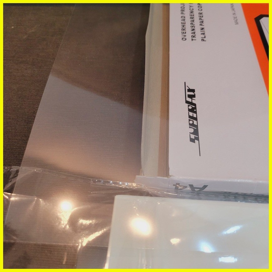 Acetate Superfax Overhead Projector Transparency Film Sensitized A4