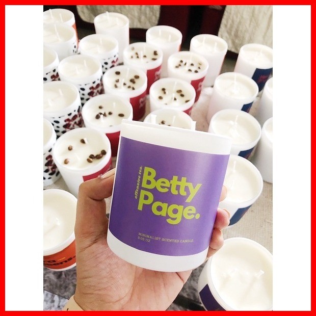 Offensive Tea - Betty Page Scented Candle | Shopee Philippines