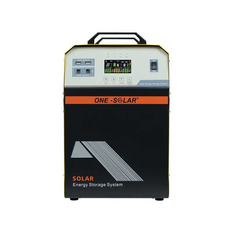 Solar All One In One Solar Generator W/ Built In Lifepo4 Battery W/ UPS ...