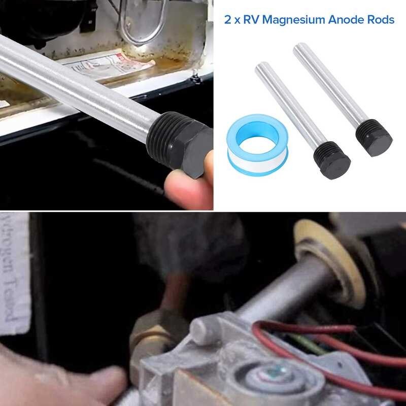 RV Water Heater Anode Rod 2 Pack Rv For Suburban And Morflo - 9.25