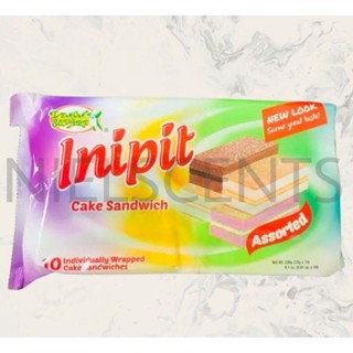 Lemon Square Inipit Cake Sandwich Assorted 10 x 23g | Shopee Philippines