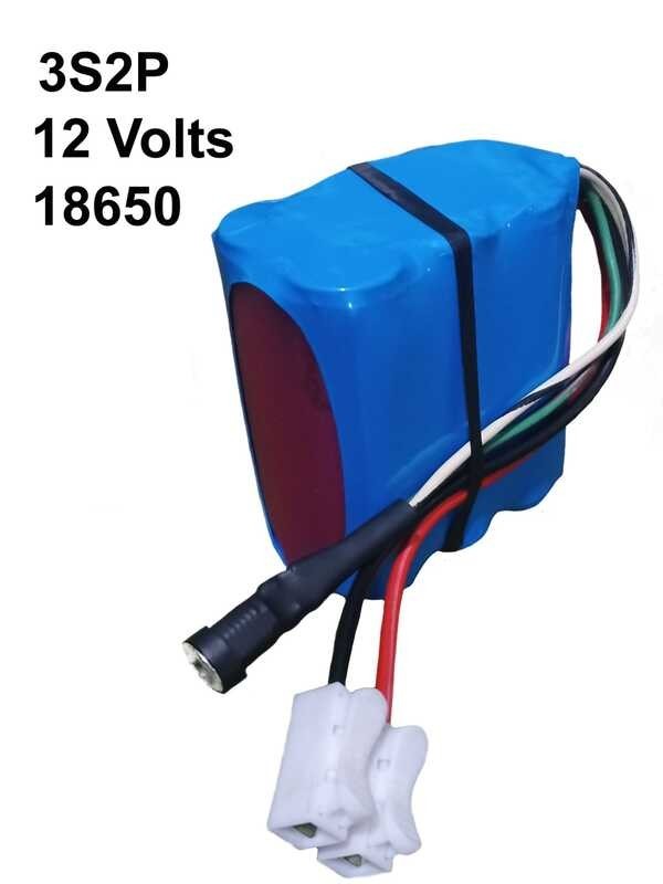 3S2P 12V Battery Pack 5000mah may charger 18650 Li-ion na binuo sa BMS ...