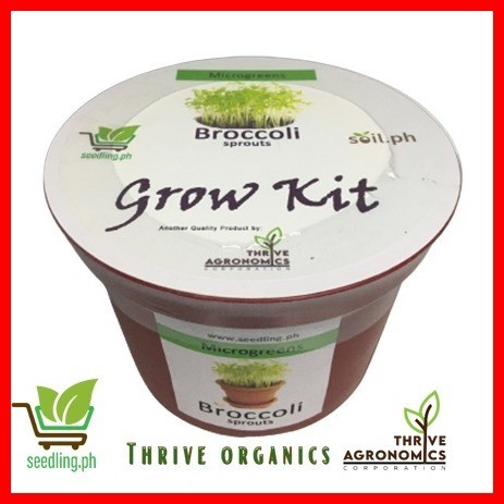 ♂ Broccoli Sprout Microgreens Grow Kit Seedling Kit Starter Kit ...