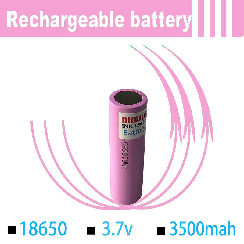 18650 Rechargeable Battery Lithium Cell Li-ion 3.7V 3500mAh Battery - 18650 Lithium Battery and