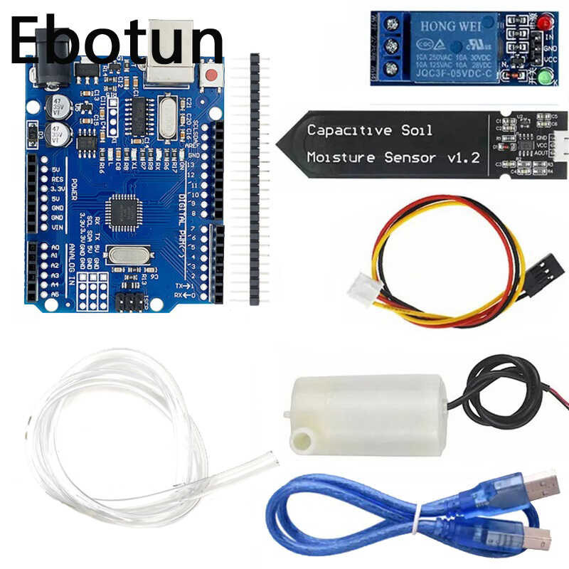 Automatic Irrigation Kit System Capacitive Soil Moisture Sensor And ...