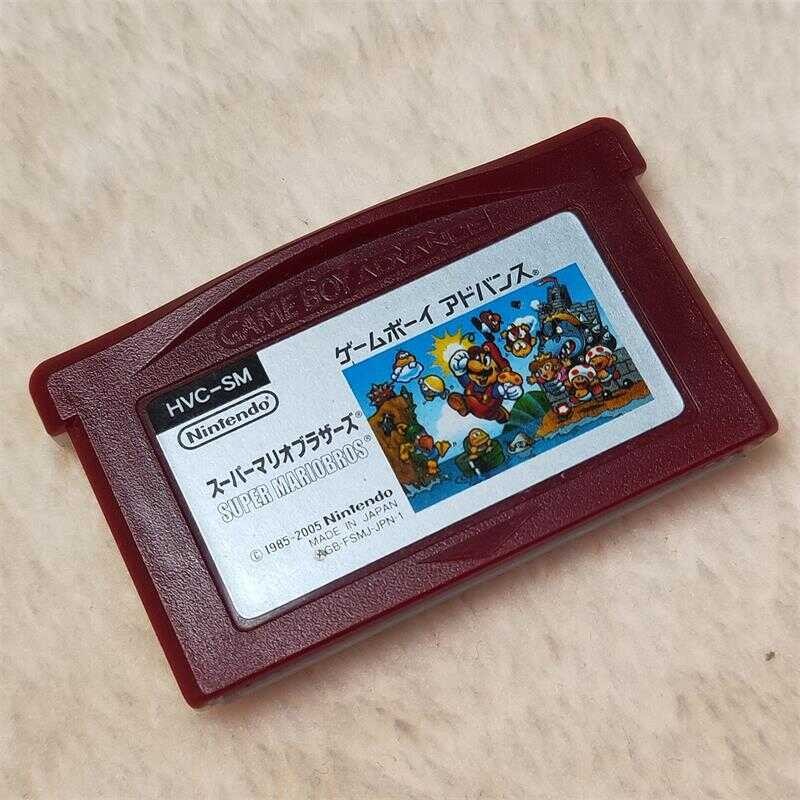 Nintendo GBA handheld game console with original genuine cartridge and ...