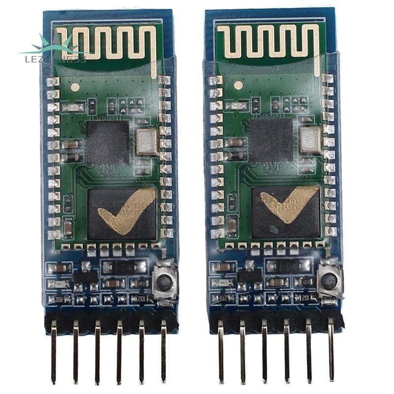 2pcs Hc 05 6 Pin Rf Wireless Bluetooth Transceiver Slave Module Rs232 Ttl To Uart Converter 3991