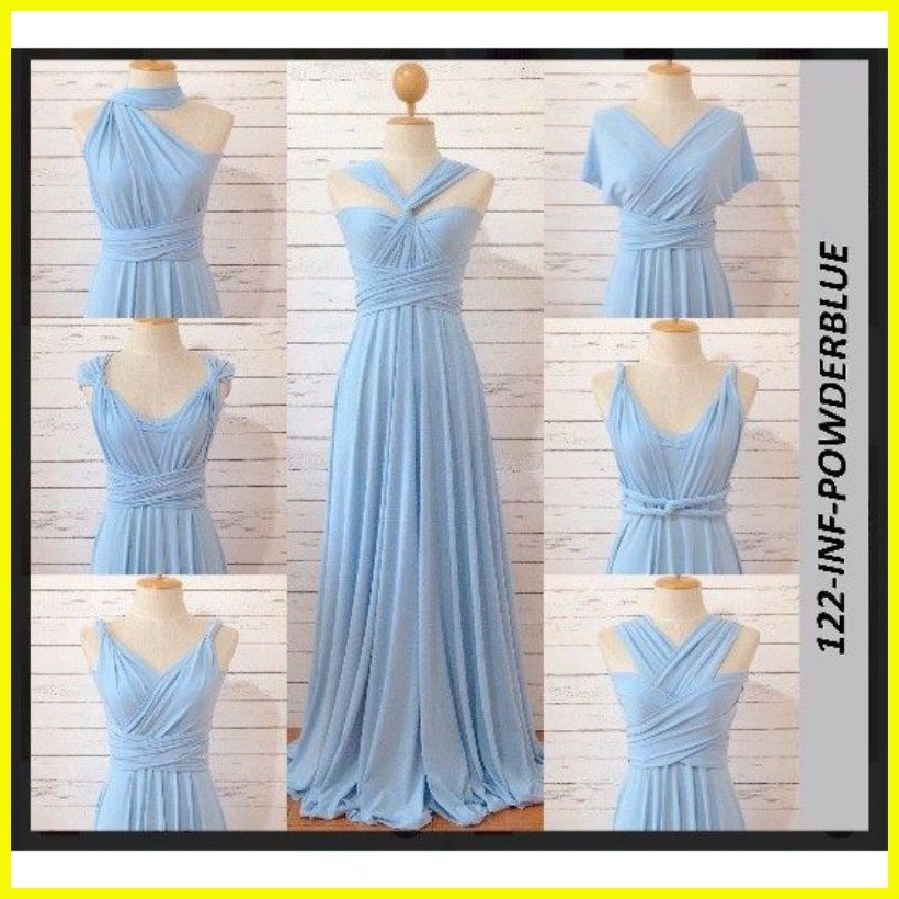 INFINITY MAXI DRESS POWDER BLUE WITH TUBE LIGHT BLUE FLOOR LENGTH Shopee Philippines