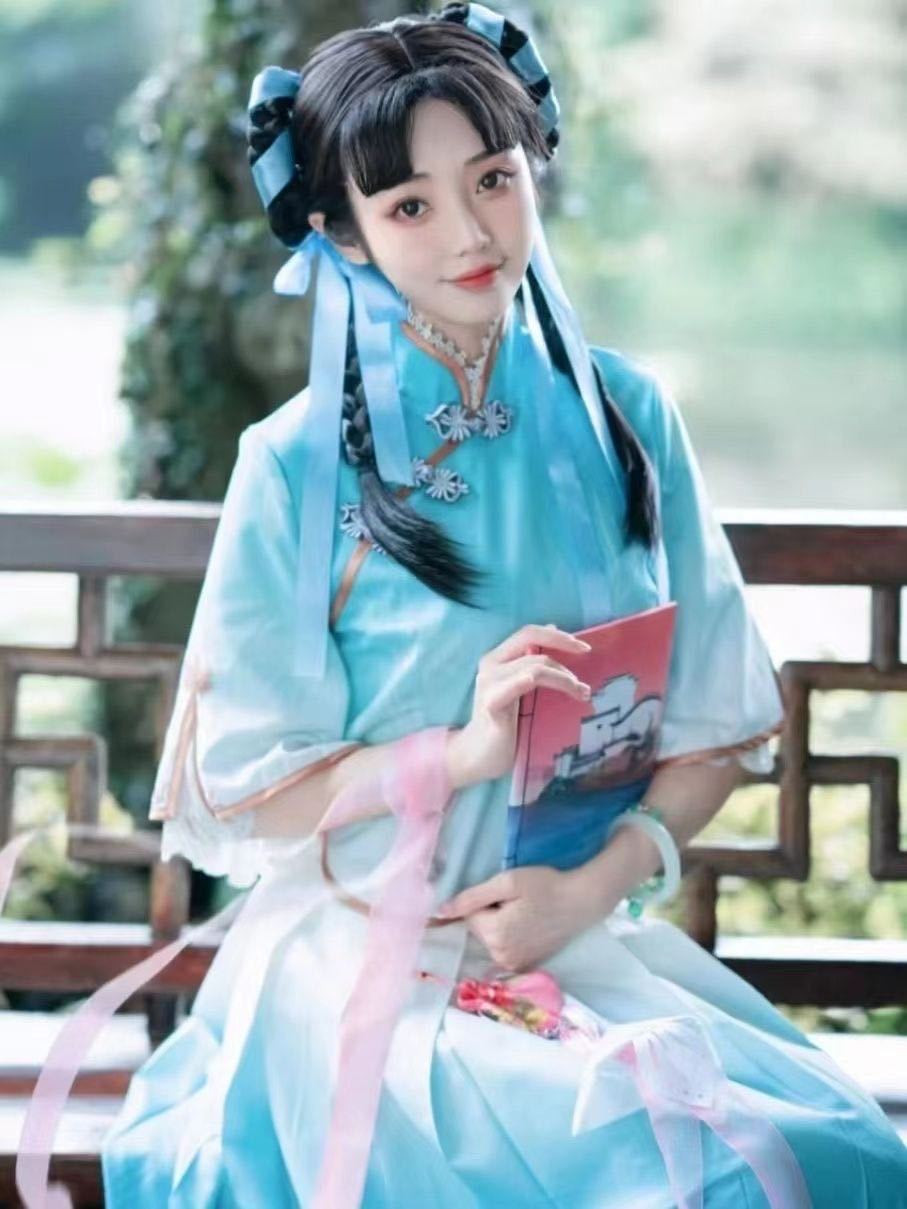 King's Glory Xishi COS Clothes Republic of China Style Girl Game Poetry ...