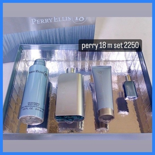 Perry Ellis 18 EDT Gift Set for Men | Shopee Philippines