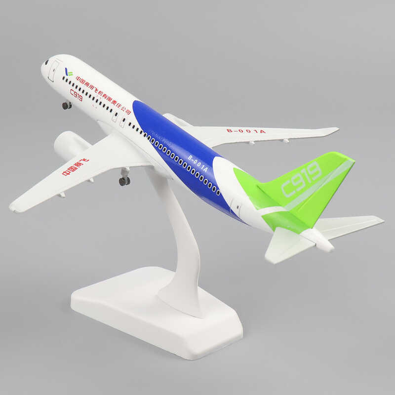 20 Metal Model Cm 1:400 China Commercial Aircraft C919 Replica Alloy ...