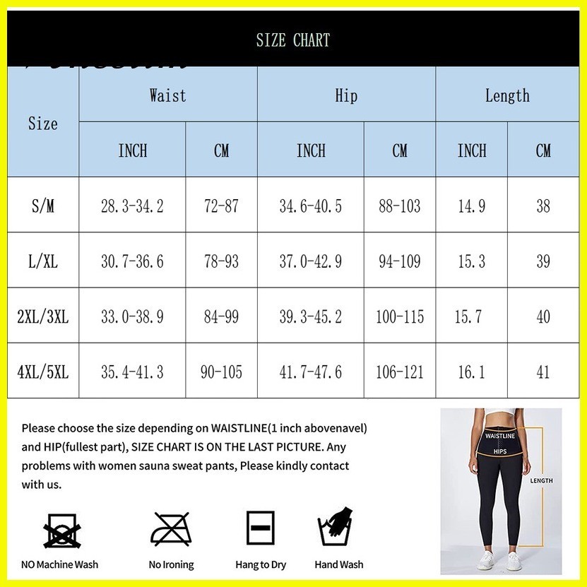 ∇ ♚ Women Body Shaping Sauna Sweat Pants Waist Trainer Slimming Weight ...