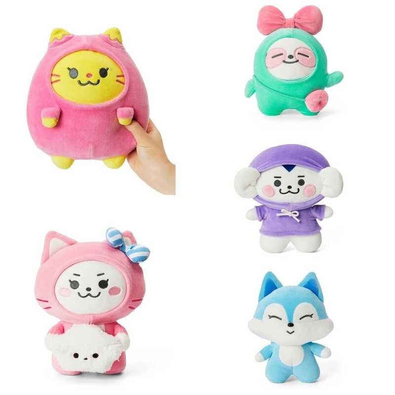 Kpop Itzy New Wdzy Cartoon Figurine Cute Doll Stuffed Toys Lia Yuna ...
