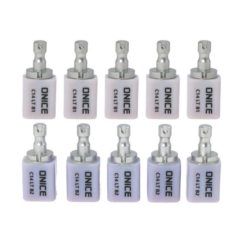 thumbnail image 2 of LT C14 Lithium Disilicate Glass Ceramic Blocks For CEREC / CAD CAM Dental Milling (Emax Style) 2 of 11