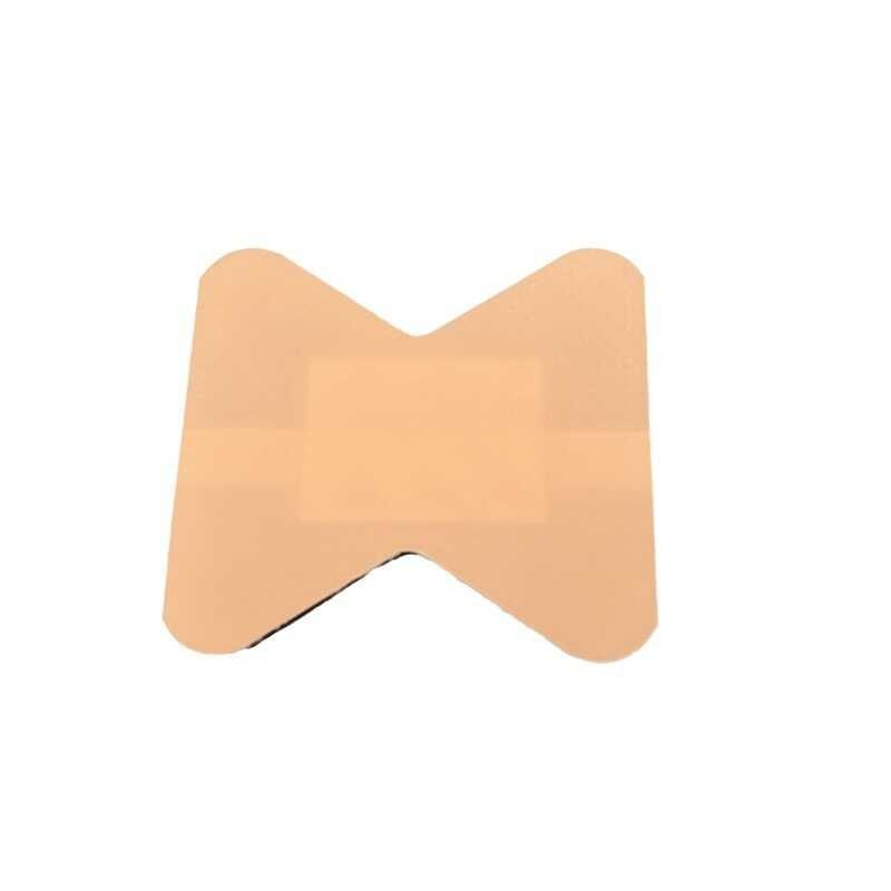 Butterfly shaped adhesive tape with irregular shape, skin tone, PE ...
