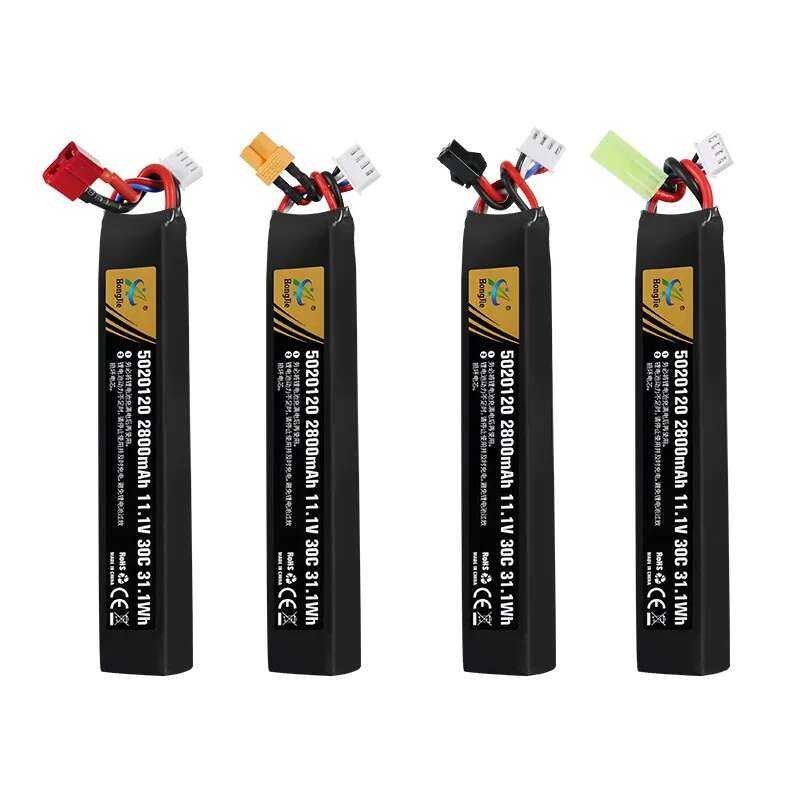 ZYGY Batería Lipo 3S 11.1V 2000mAh 25C Con Conector Odamiya – Para Airsoft M4, G36, AUG, M14 Y Más