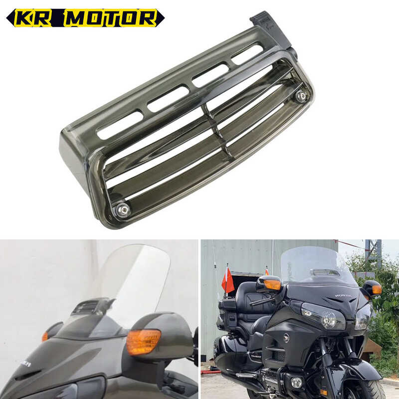 Motorrad Windschutzscheibe Mit Vent Für Goldwing GL1800 2001-2017 - Verstellbarer Windschutz