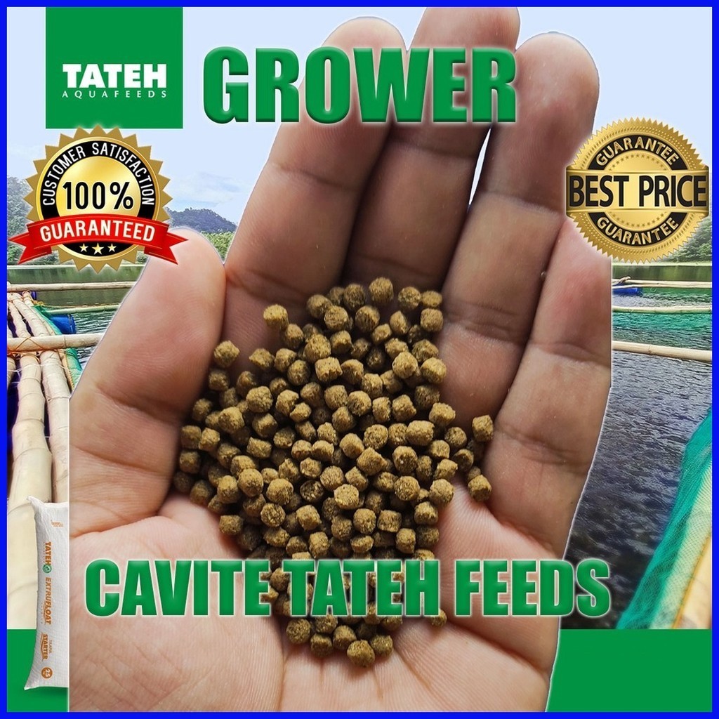 grower TATEH Aquafeeds 5KG Tilapia, Hito, Bangus, Koi ETC. | Shopee ...