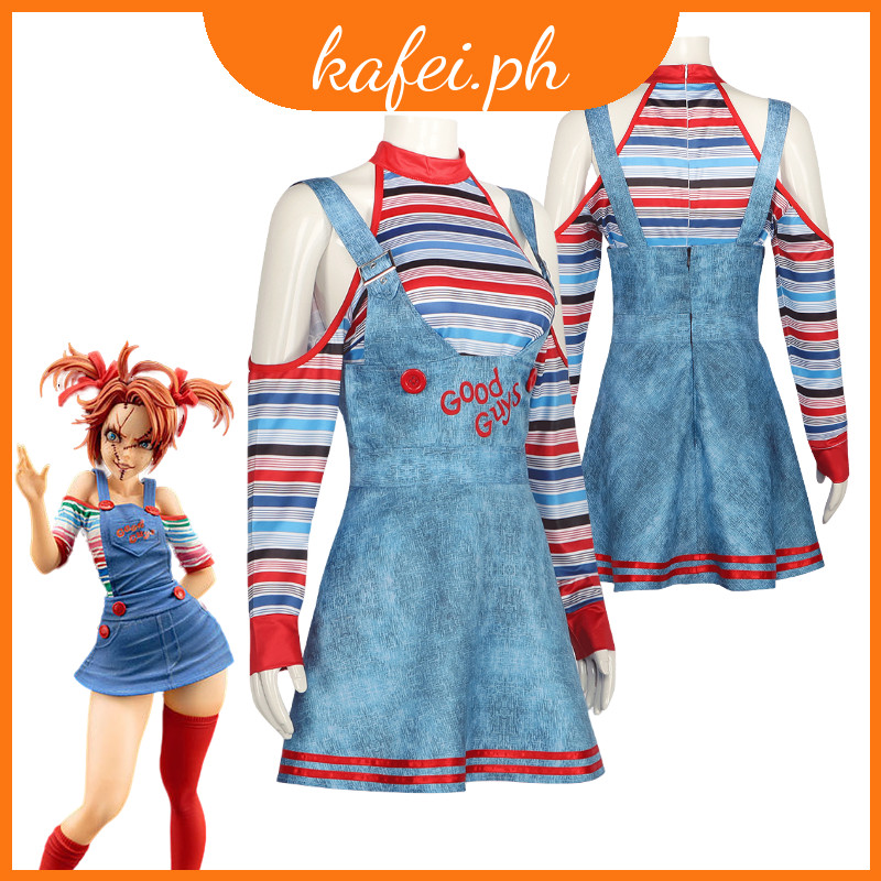 Dada Brand Sweet Horror Doll Maid Dress Revival Set Women's Clown ...