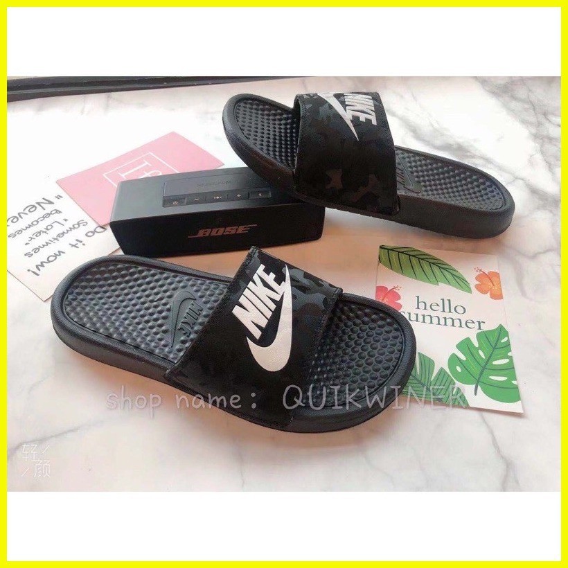 ⊕ 【Harmless】Nike sponge camouflage men and women slippers#1519-2L ...