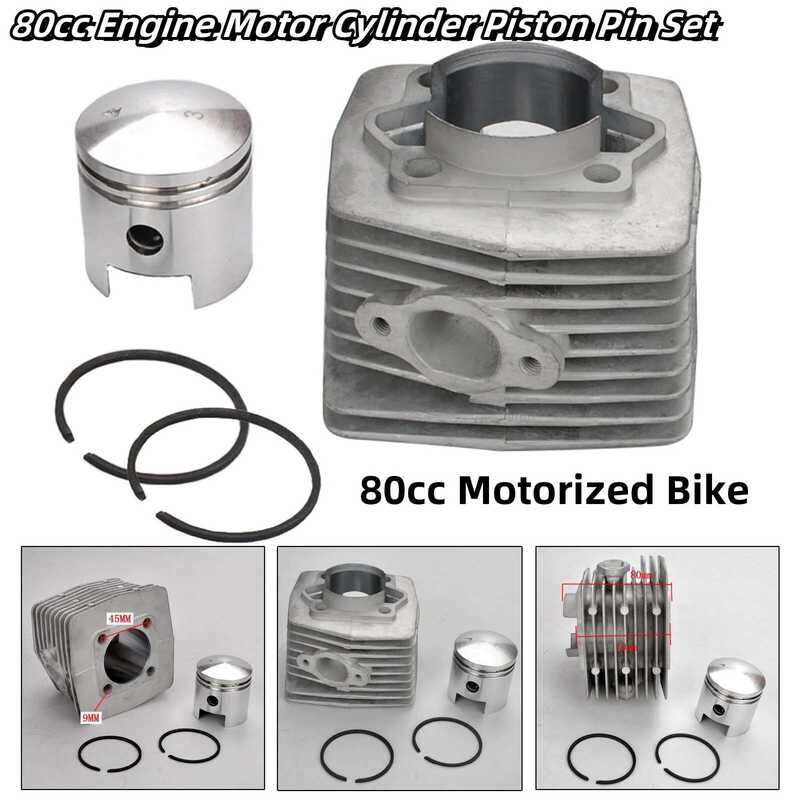 48 M 1 80Cc Engine Motor Cyder Piston Pin Set 45Mm Kit For Motorized ...