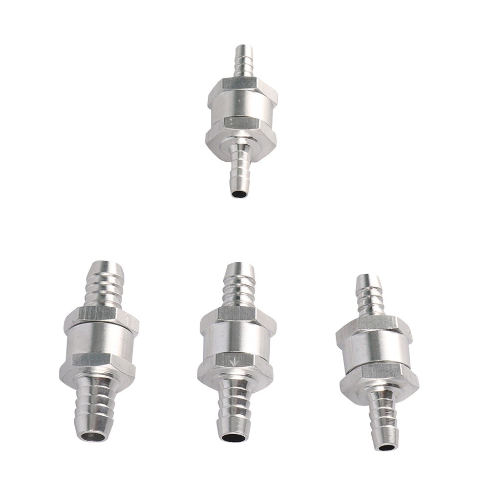 6/8/10/12mm One Way Check Valve Aluminum Alloy Fuel Check Valve for Car ...