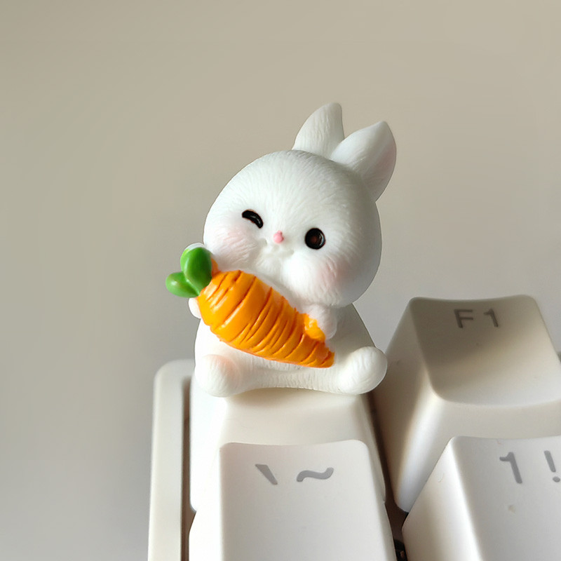 Personalized Keycap Light Transmission Mechanical Keyboard Pink Cute ...