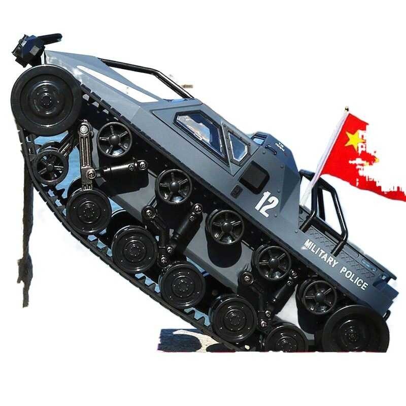 87 Spray Remote Control Tank Crawler Super Large Drift Four-Wheel Drive ...