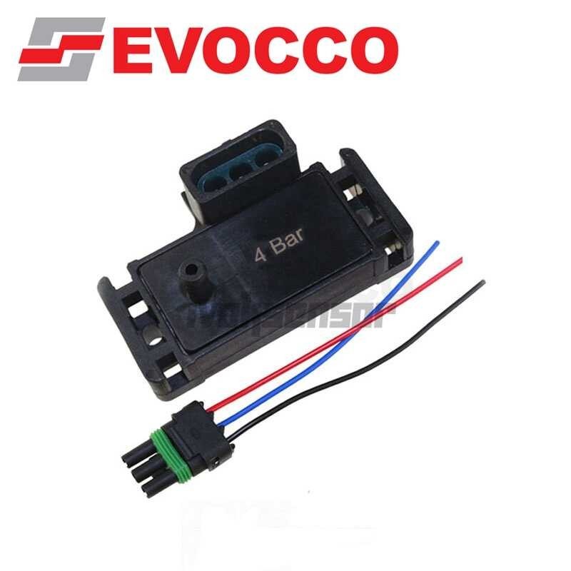 turbocharged 4-bar intake pressure sensor 12223861 angkop para sa ...