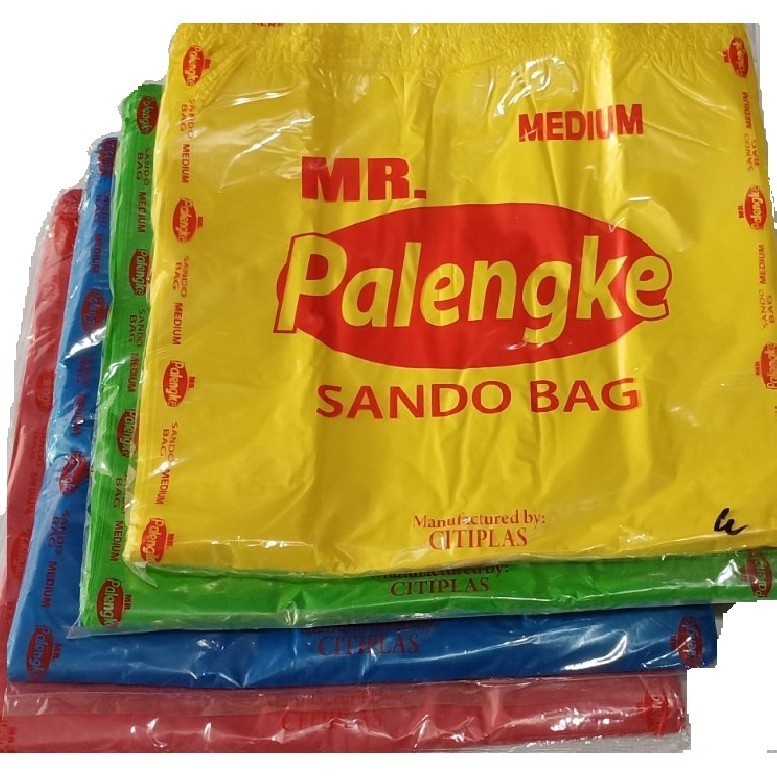 ☃ ♂ Mr palengke PLASTIC sando bag (10pack/order) | Shopee Philippines