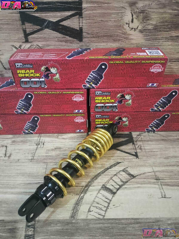 Rear Mutarru Shock 300Mm Black Series Mio/Beat/M3/Click | Shopee ...