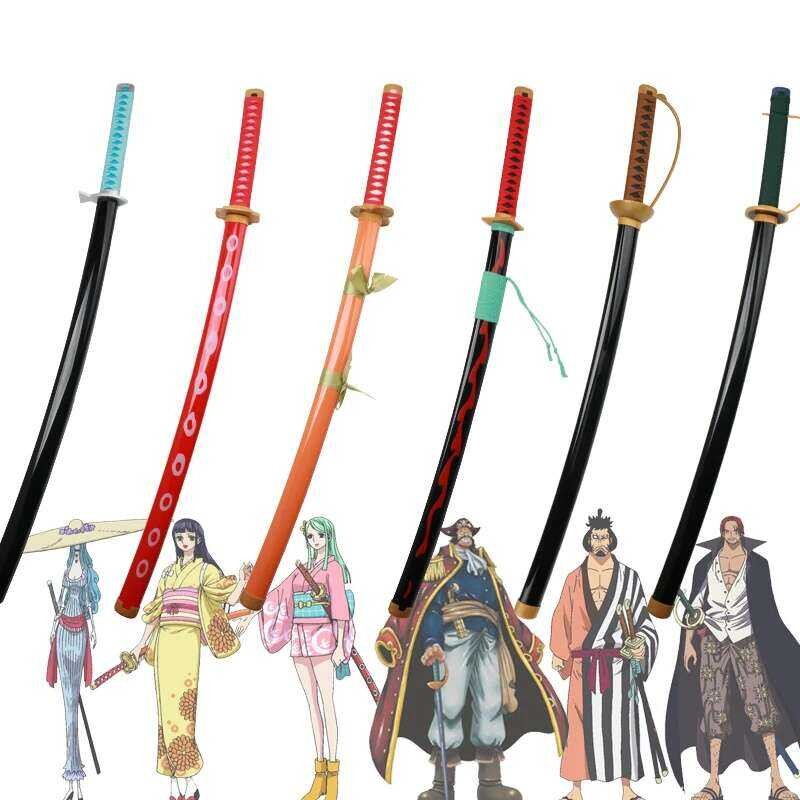 New Swords Roronoa Zoro Katana Gol·D·Roger Shanks Kin'emon Weapon ...