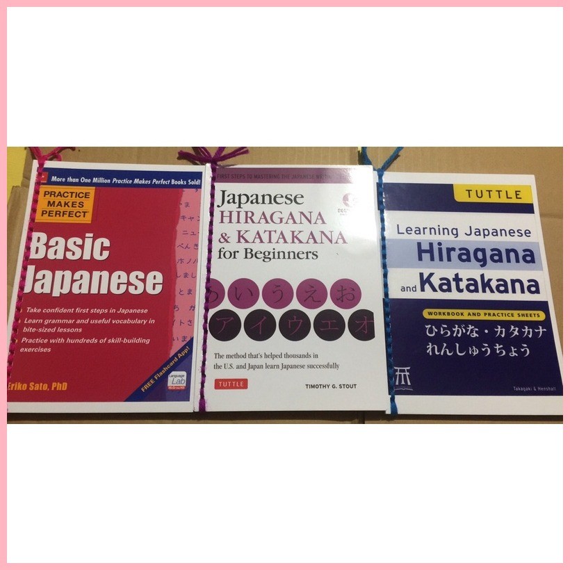 ⊕ ∇ LEARNING JAPANESE HIRAGANA AND KATAKANA WORKBOOK AND PRACTICE ...